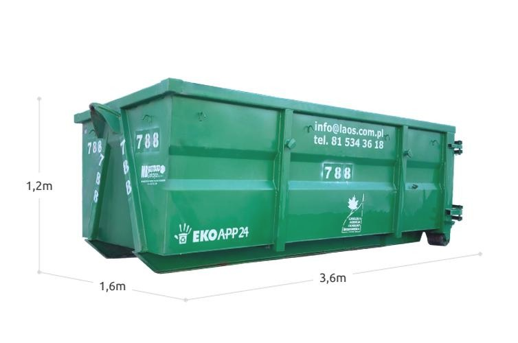 Kontener 7 m3 – wymiary, zastosowanie i czego nie wrzucać